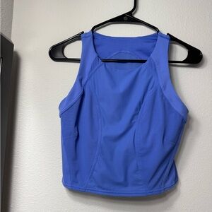 Lululemon Athletica Blue Crop Top
